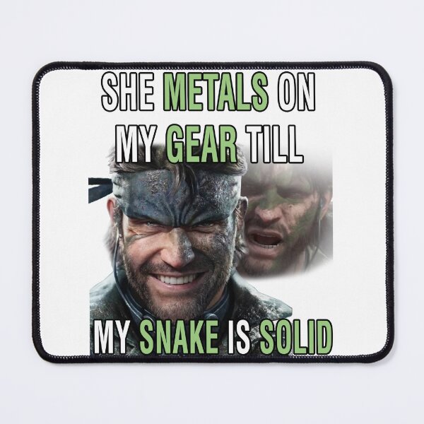 Item preview, She Metals on my Gear Till my Snake is Solid designed and sold by GreenRupee.