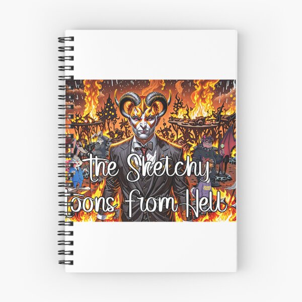 Item preview, The Sketchy Toons From Hell #3 designed and sold by Cracked Rockwell.