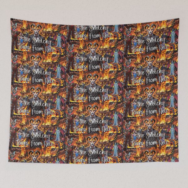 Item preview, The Sketchy Toons From Hell #3 designed and sold by Cracked Rockwell.