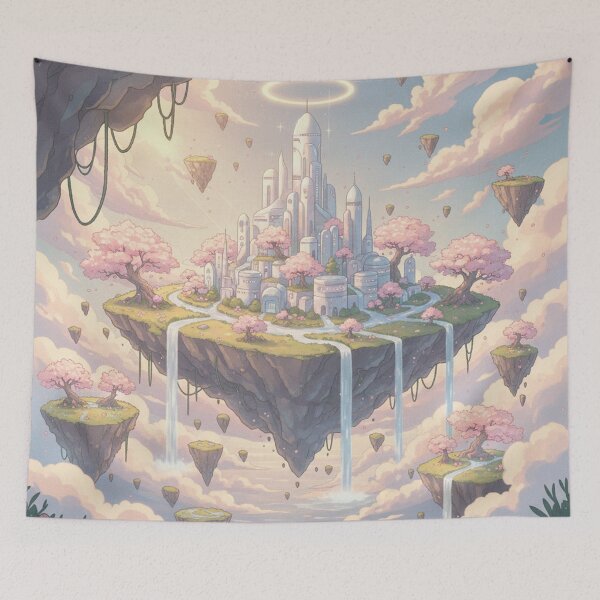 Item preview, Dreamy LoFi Anime City designed and sold by Simplybe1.
