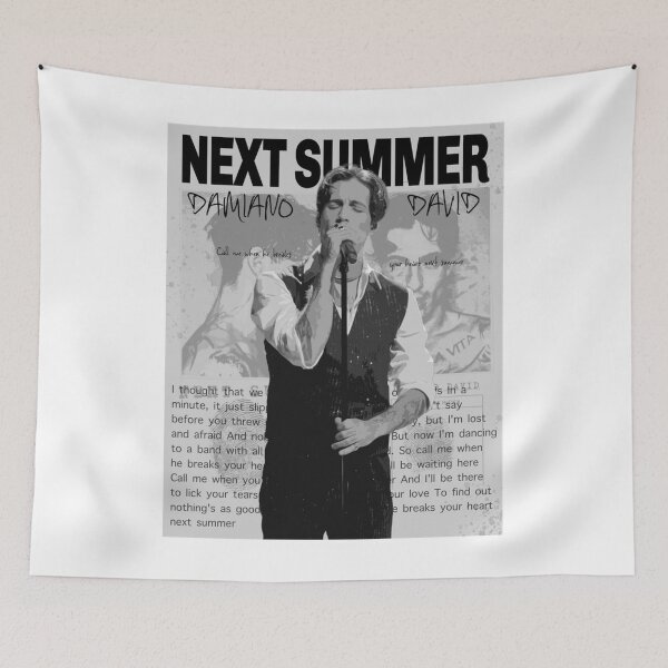 Item preview, Damiano David Next Summer designed and sold by Gregorioling.
