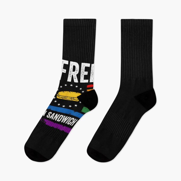 Item preview, Free DC Sandwich Guy – Rainbow Flag Parody Design designed and sold by JuniorDavila.