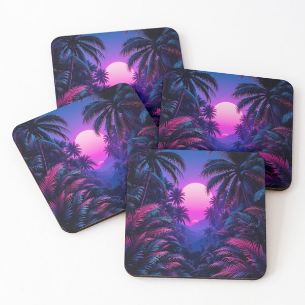 Item preview, Tropical Neon Sunset Bliss designed and sold by InezPhotography.