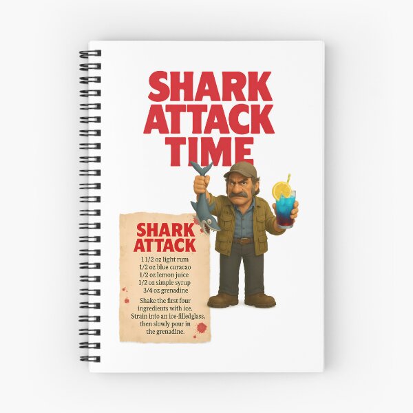 Item preview, SHARK ATTACK - Cocktail Time designed and sold by malero-design.