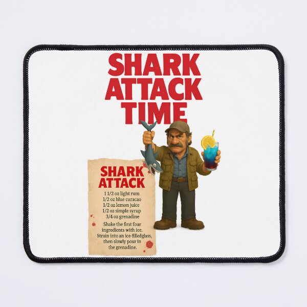 Item preview, SHARK ATTACK - Cocktail Time designed and sold by malero-design.