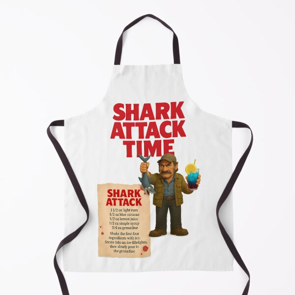 Item preview, SHARK ATTACK - Cocktail Time designed and sold by malero-design.