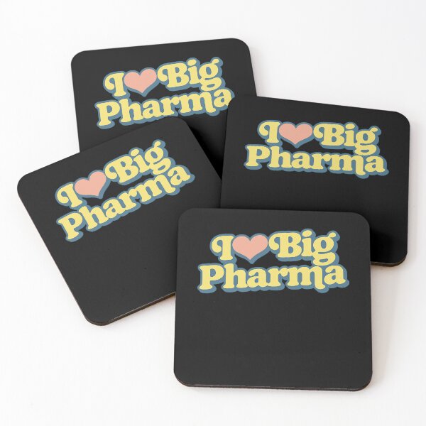 Item preview, I LOVE BIG PHARMA – Funny Happy Typography designed and sold by RICK-TURNER.