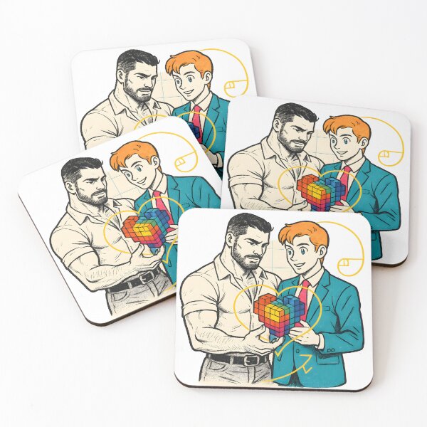 Item preview, Gay Nerds – Voxel Rubik’s Love designed and sold by FreddyE.