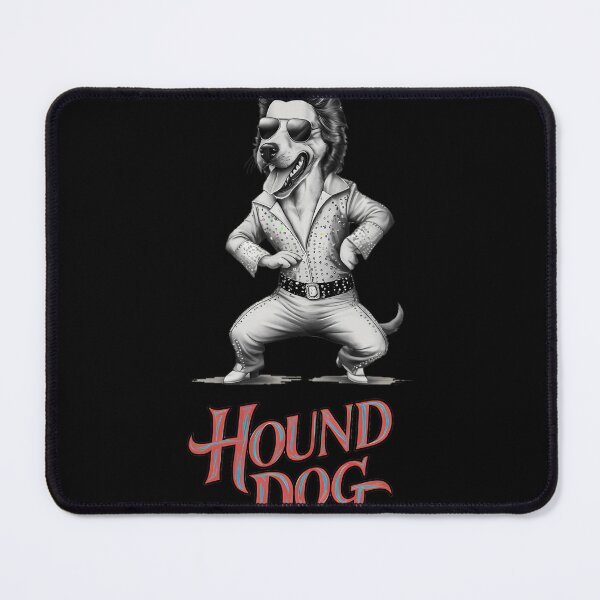 Item preview, Elvis Hound Dog Rock And Roll Illustration designed and sold by BurghardLohmann.