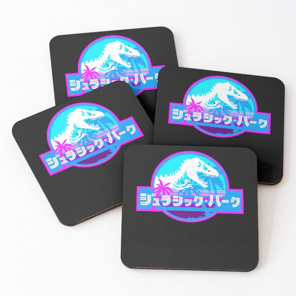 Artikelvorschau, Jurassic Park Vaporwave entworfen und verkauft von BruceBeasley.