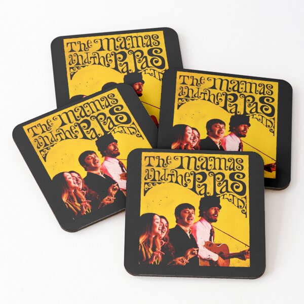 Item preview, the mamas and papas. folk rock colorful distressed designed and sold by DidierTherrien.