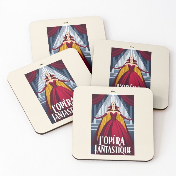 Item preview, After Erté - L'OPÉRA FANTASTIQUE (The Phantom Opera) designed and sold by elektronen.