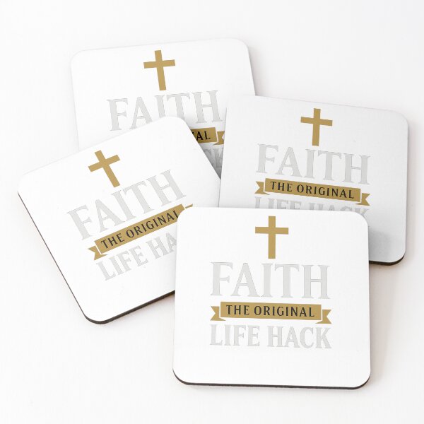 Item preview, Faith The Original Life Hack – Christian Inspirational Design designed and sold by CrossCurrent Designs.