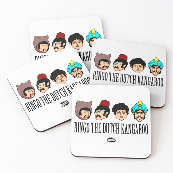 Item preview, Ringo the Dutch Kangaroo - Heads with Black letters designed and sold by Totalthrive.