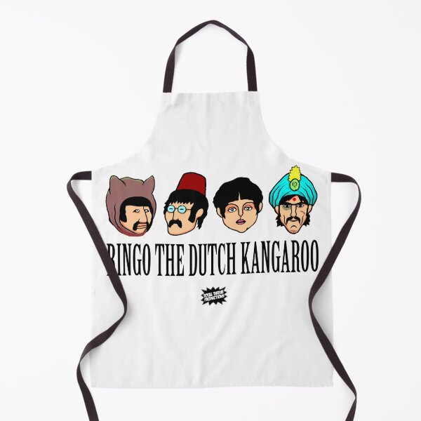 Item preview, Ringo the Dutch Kangaroo - Heads with Black letters designed and sold by Totalthrive.