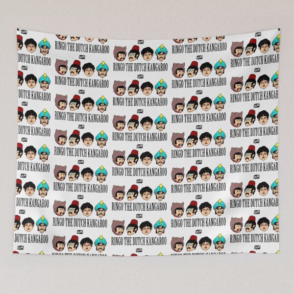 Item preview, Ringo the Dutch Kangaroo - Heads with Black letters designed and sold by Totalthrive.