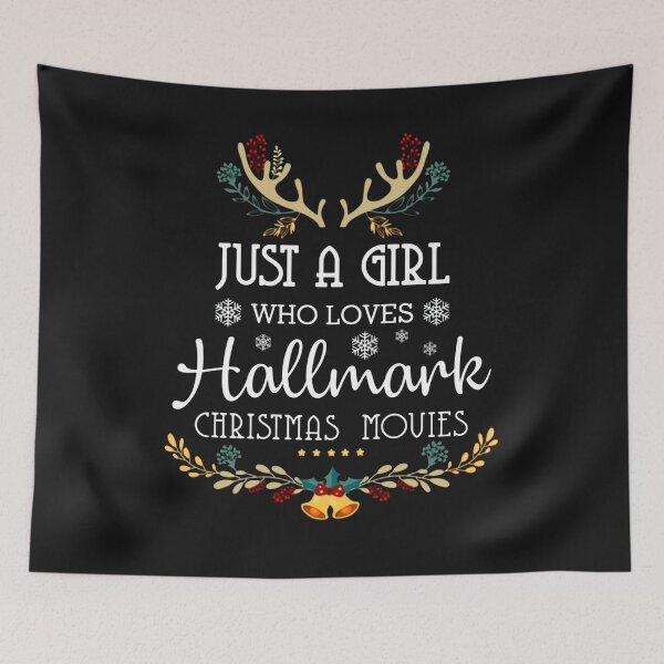 Item preview, Just A Girl Who Loves Hallmark Christmas Movies designed and sold by BruceBeasley.