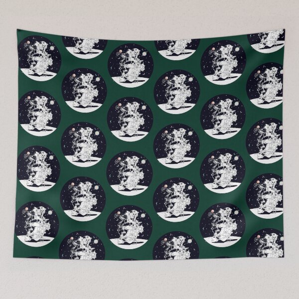 Item preview, Castle in a Starry Night  designed and sold by sarasapiro.