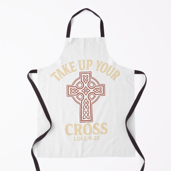 Item preview, Take Up Your Cross – Luke 9:23 Christian Bible Verse Design designed and sold by CrossCurrent Designs.