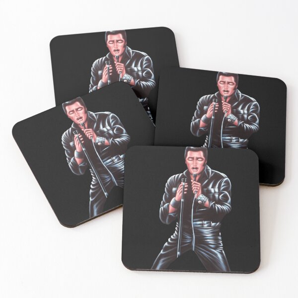 Item preview, Elvis In Leather Pants And Top Jumpsuit designed and sold by BorisBruns.