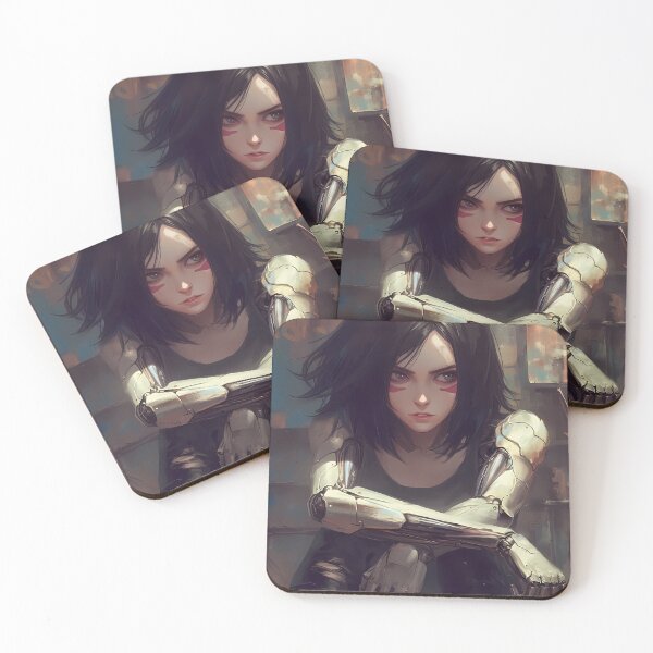 Item preview, Alita Battle Angel Warrior Anime Girl Waifu designed and sold by TorbenKuhano.