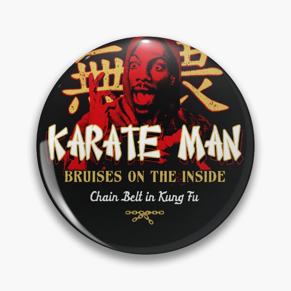 Item preview, Karate Man Bruises on The Inside, Chain Belt in Kung Fu  designed and sold by BruceBeasley.