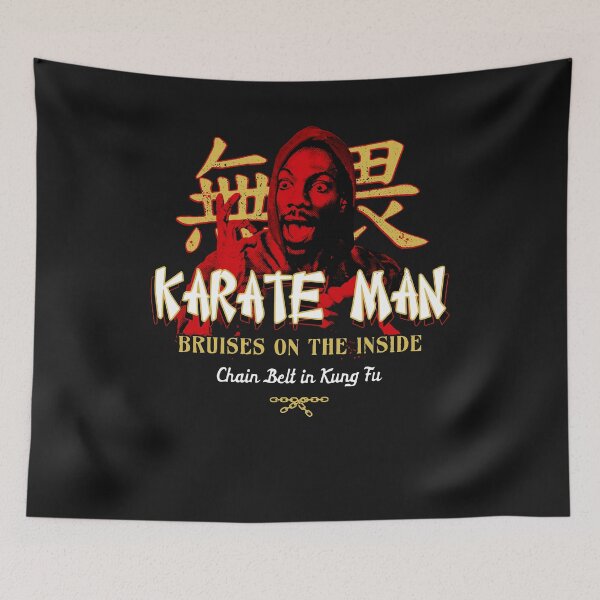 Item preview, Karate Man Bruises on The Inside, Chain Belt in Kung Fu  designed and sold by BruceBeasley.