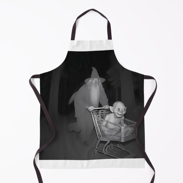 Item preview, Grey W.I.Z.A.R.D Pushing G.O.L.L.U.M Meme designed and sold by Ashaonsidine.