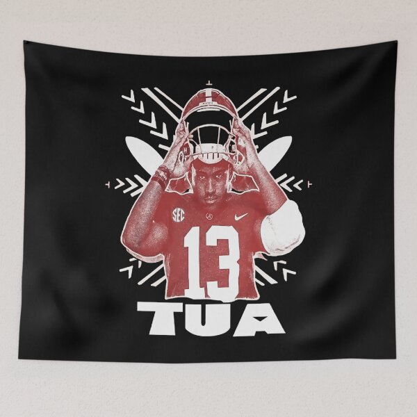 Item preview, Tua Tagovailoa College Football Inspired designed and sold by PamelajCurrans1.