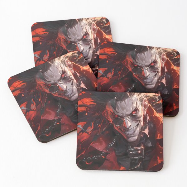 Item preview, Alucard Hellsing Anime Dark Vampire with Red Aura designed and sold by TorbenKuhano.