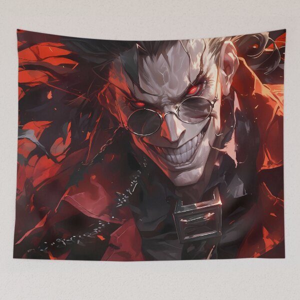 Item preview, Alucard Hellsing Anime Dark Vampire with Red Aura designed and sold by TorbenKuhano.