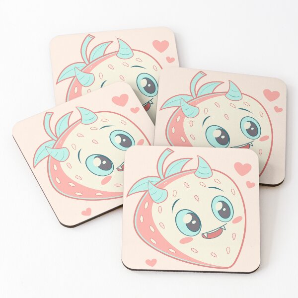 Item preview, Kawaii Evil Strawberry designed and sold by Banana Split Collective.