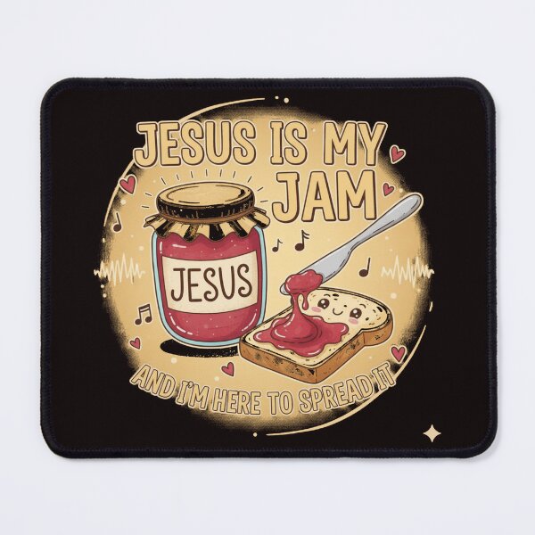 Item preview, Jesus is My Jam and I'm Here to Spread It designed and sold by InspireArt77.