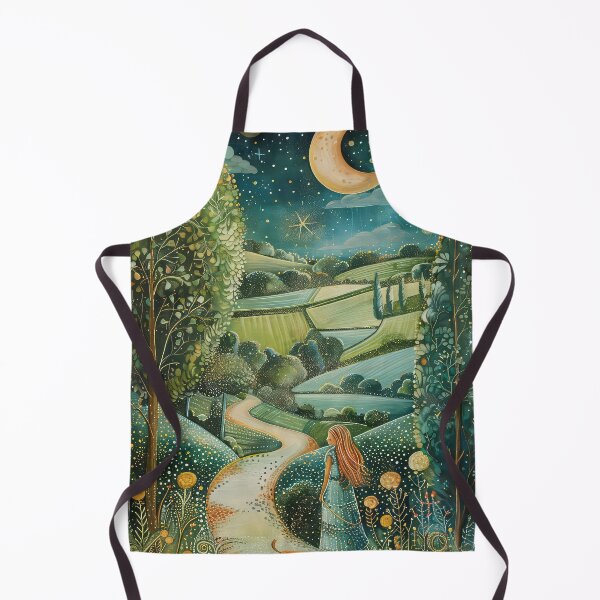 Item preview, Girl walking a dog, designed and sold by thewandswant.