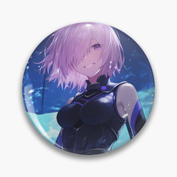 Item preview, Mash Kyrielight Shielder Fate Grand Order Anime Girl Under Twilight designed and sold by TorbenKuhano.