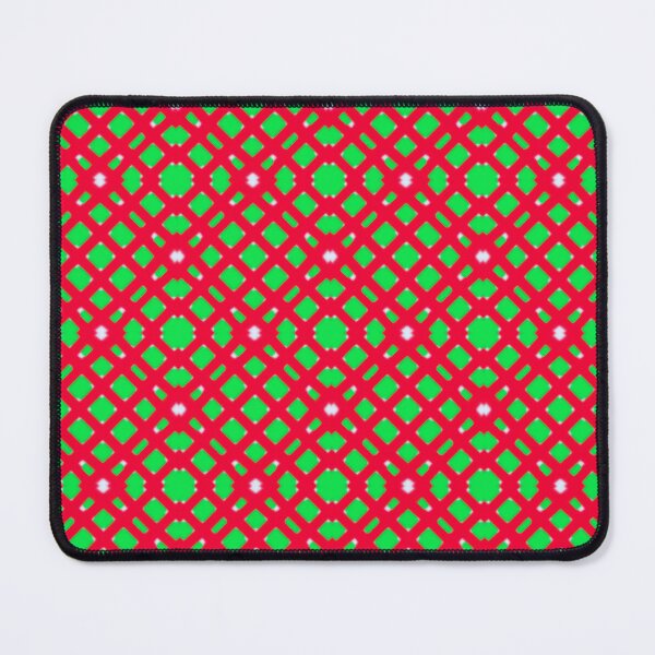 Item preview, Festive Red and Green Lattice Pattern designed and sold by KornDala88.