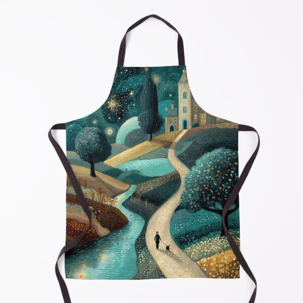 Item preview, Girl walking a dog, designed and sold by thewandswant.