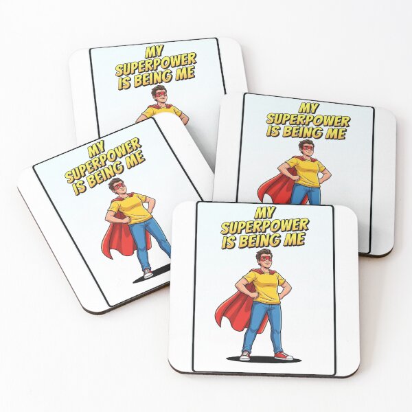 Item preview, My Superpower is Being Me  designed and sold by INNER WINNER YOU.