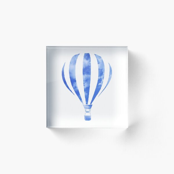 Hot Air Balloon Acrylic Block