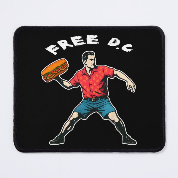Item preview, Free DC Sandwich Guy – Retro Protest Parody Design designed and sold by JuniorDavila.