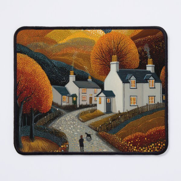 Item preview, Girl walking a dog, designed and sold by thewandswant.