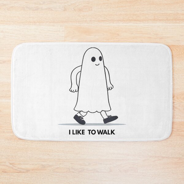 Item preview, Ghost Likes Walking designed and sold by HELLO TIGER.