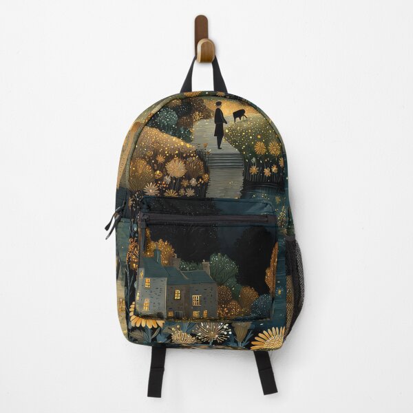Item preview, Girl walking a dog, designed and sold by thewandswant.