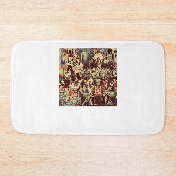 Item preview, Banksy graffiti collage art designed and sold by MarkBlankd.