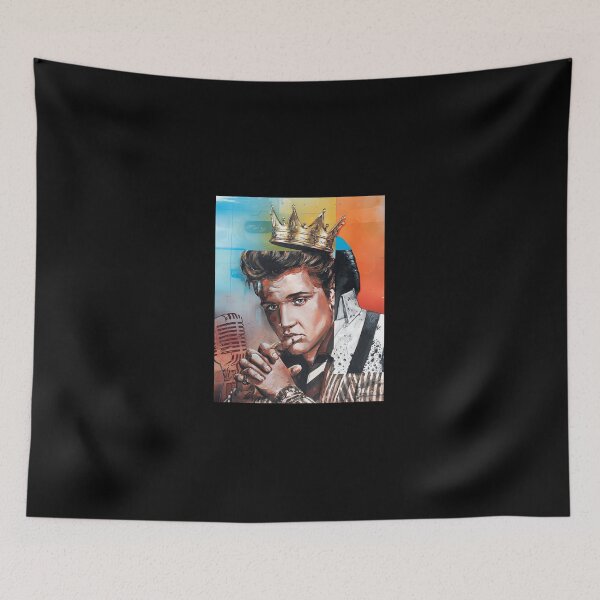 Artikelvorschau, Elvis Popart Gemälde entworfen und verkauft von HeiderSchaller.