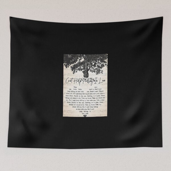 Item preview, Elvis Presley - Can'T Help Falling In Love Lyrics Lovers designed and sold by HeiderSchaller.