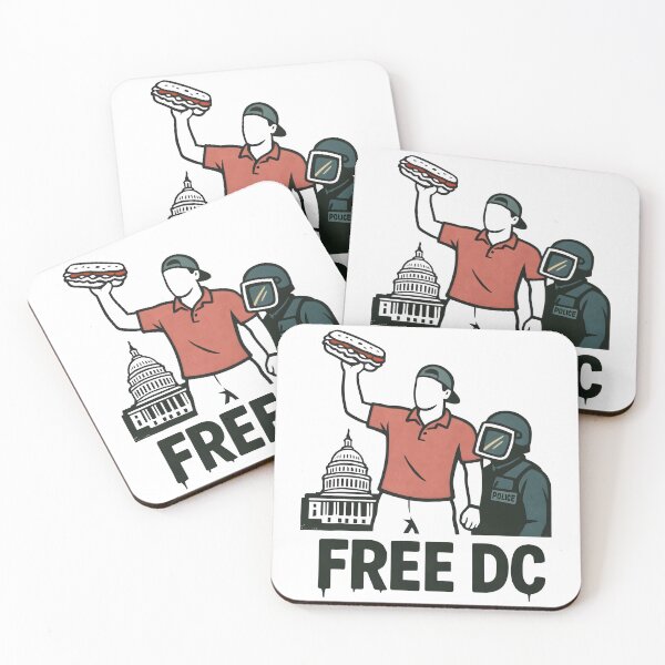 Item preview, Free DC Sandwich Guy – Protest Parody Graphic designed and sold by JuniorDavila.