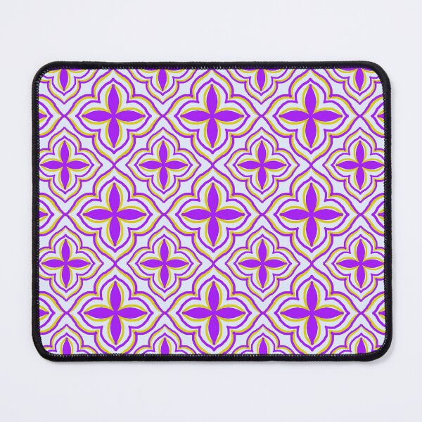 Item preview, Purple and Yellow Moroccan Tile Pattern designed and sold by KornDala88.
