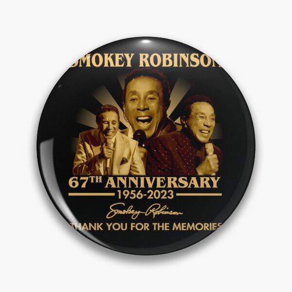 Item preview, Smokey music Robinson 67th anniversary  designed and sold by AdrienneBrun.