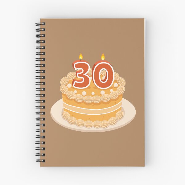 Item preview, Birthday Cake Turning 30 designed and sold by Art-of-Rory.